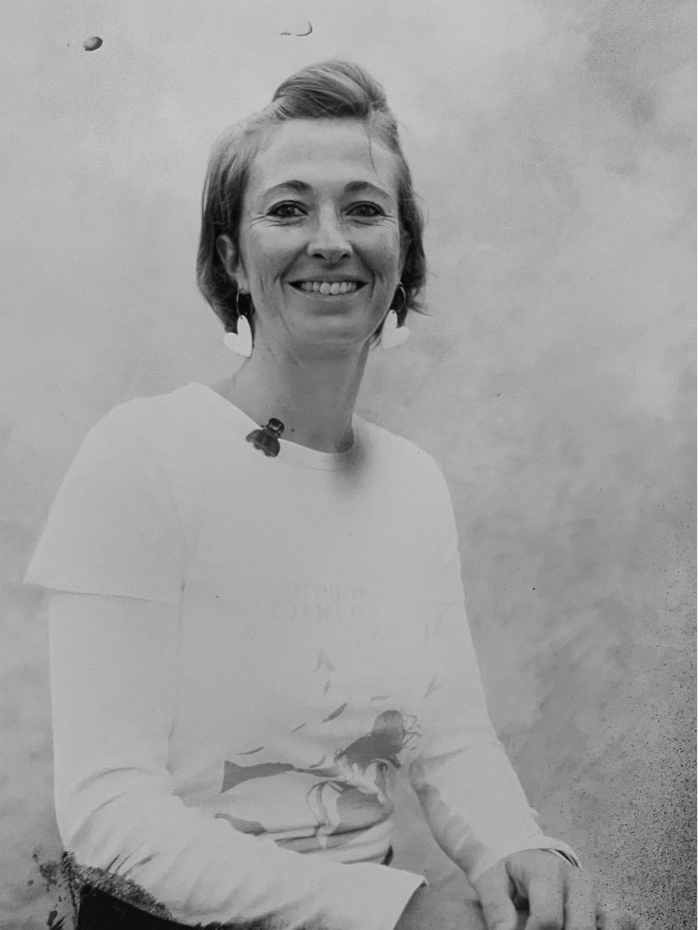 un portrait réalisé à la chambre photographique