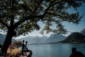 profiter du paysage Savoir profiter du paysage offert par le lac d'Annecy