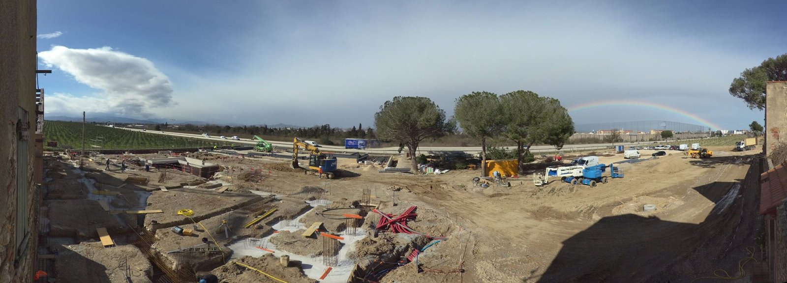 Suivi de chantier au Mas Saint Barbe à Perpignan
