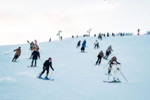 quand les mariés descendent les pistes de ski quand les mariés descendent les pistes de ski