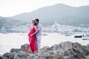 Cadaquès pour décors Cadaquès pour décors d'une séance de photos de grossesse