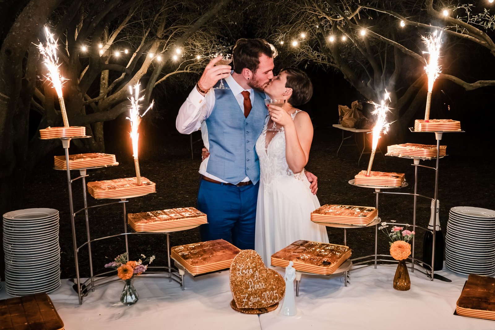 une ambiance festive pour la soirée de mariage