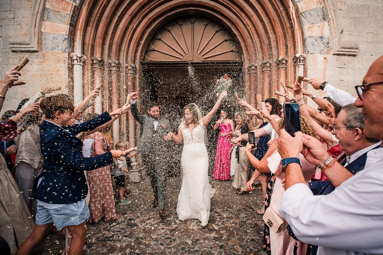 Un moment intense de joie partagée
